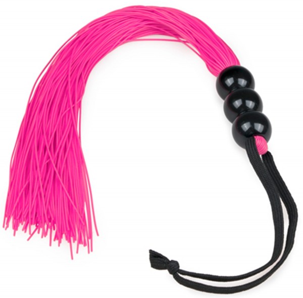 Silikon Peitsche ❘ in pink oder schwarz ❘ Flogger Peitsche