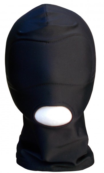 BDSM Kopfmaske mit verstärkter Augenpartie in zwei Variationen