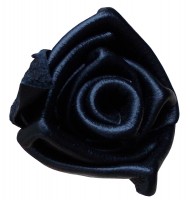 Kleine schwarze Rose aus Leder - Fetisch & BDSM Zubehör