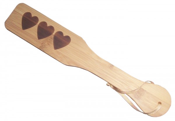 Herzen Paddel aus Holz ❘ einfach & effektives Holzpaddel